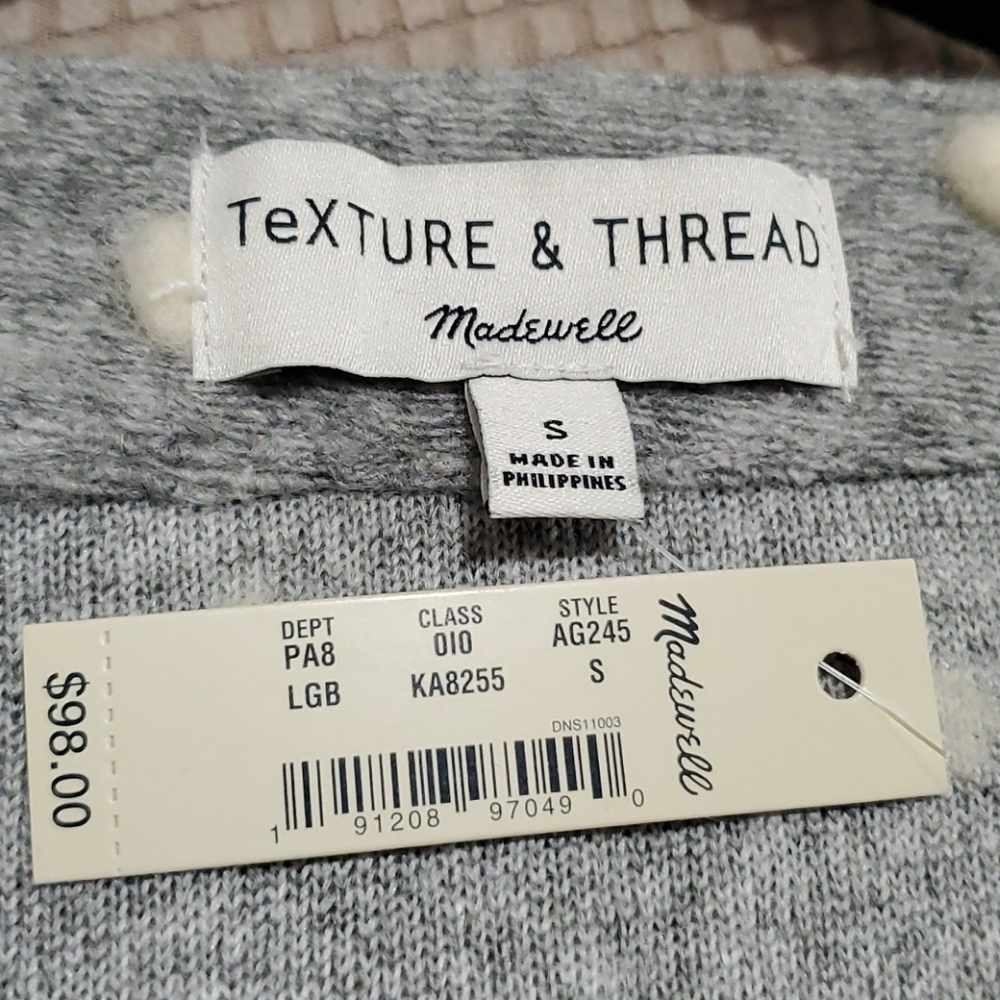 Texture & Thread Boxy Bobble Cardigan - Picture 10 of 10